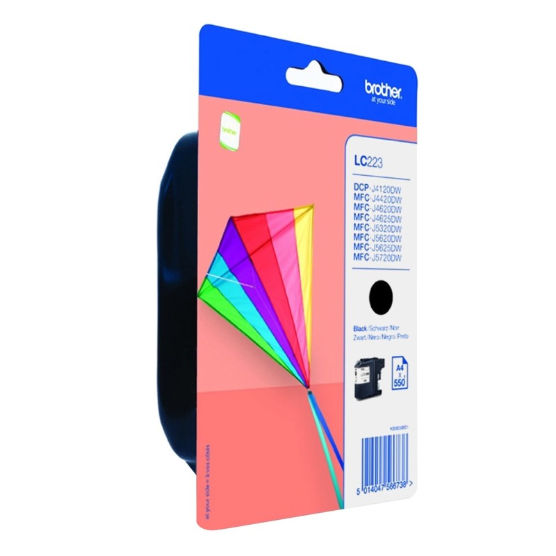 LC223BKBP - Schwarz - Original - Blisterverpackung